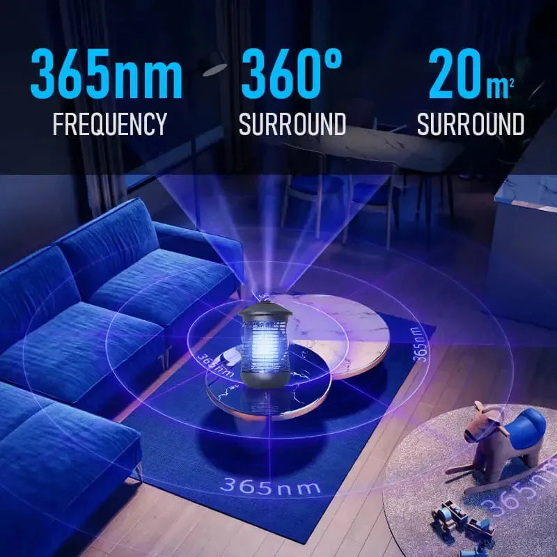 Powerful UV Bug Zapper Light
